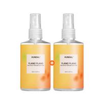 [KUNDAL] Pure Body Mist - Ylang Ylang Scent (128ml x 2pcs) - Instant Hydration & Romantic Floral Recharge