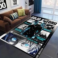 Gojo Satoru Washable Non-Slip Rug Carpet Larget Floor Mat Bedroom Home Decor LXR176 60x90cm