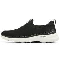 Skechers Go Walk 6 Slip-On Comfortable Shock Absorbing Durable Breathable Low-Top Casual Shoes Men sneakers White Black 216267-BLK 42.5