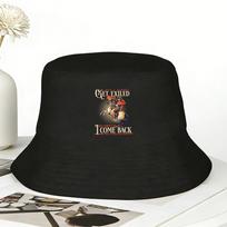 Napoleon Bonaparte Bucket Hat  Harajuku FisherUnisex Caps Soft Fold Vacation Visor Hats For Unisex Women Classic Graphic Cap One Size
