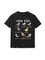 Nice  Funny Bird Watching Funny  Birds Birdwatcher Women's T-Shirt Cotton Tops T Shirt Design Special Street T Shirts S įvairiaspalvis
