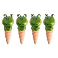 4pcs Frog Watering Globes Self Watering System Spikes Automatic Waterer Irrigation Drippers for Pots Plant Reservoir 1