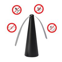 Fly Repellent Fan Portable Electric Flycatcher Odor Free Keep Flies Away Fan black