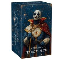 78 Cards Celestial Tarot Deck 12x8cm Mystical Arcana Design Board Game