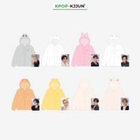 Stray Kids SKZOO FLEECE HOOD ZIP-UP - RUN IT Wolf Chan