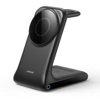 3in1 Wireless Charger Charging Station with MagSafe Black