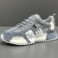 Batai vyrams Laisvalaikio sportas Four Seasons Mocasins Trend Designed Personality Suvarstomi odiniai sportbačiai Patogūs kvėpuojantys 39 pilka