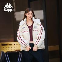 Kappa Unisex Retro Jersey Style Hooded Down Jacket XL
