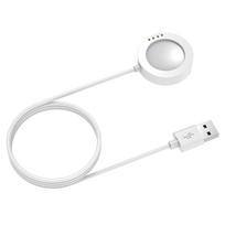 Smartwatch Charger Cord with Magnetic Attachment for Watch Sport USB Charging Cable Wire Power Adapter Secure Connection 1 balta