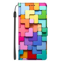 Leather Cases For TCL 60 SE Nxtpaper 5G Cover Magnetic Wallet Stand Book Case 60R 60 R Lovely Anime Flower Flip Phone Bumper -TCL 60R orange