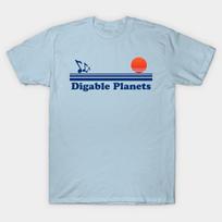 Men Black Print T-shirt Digable Planets Retro No-Cut Heat Transfer Print Cotton Tshirt XL šviesiai mėlyna spalva