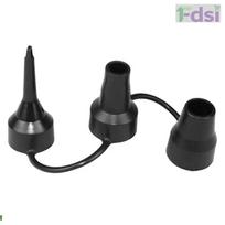 Electric Air Pump Adapter Set with Three Different Nozzle Tips Compatible with Household Inflators for Various Inflatable Items One Size juoda