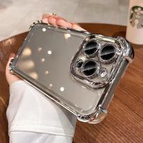 Luxury Plating Clear Flower Case For Xiaomi 15T 14T Pro 15 Ultra 13 14 POCO X7 X3 F5 M3 M4 Pro X5 F4 M7 F7 F8 Ultra Airbag Cover Xiaomi 15T Pro 5G