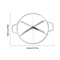 Cake Portion Cutter Cake Cutter Slicer Leveler Tool Stainless Steel Divider Kitchen Tools Baking Supplies For Restaurant Wedding