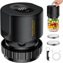 Electric Mason Jar Vacuum Sealer Kit, Cordless, for Mason Jars Wide Mouth Fermentation with Mason juoda