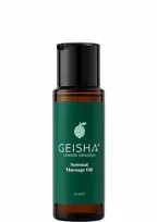 GEISHA Sensual Massage Oil 50 ml - Silky Nourishing Formula, Unique Fragrance