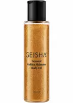GEISHA Sensual Golden Shimmer Body Oil 100ml - Illuminating Care