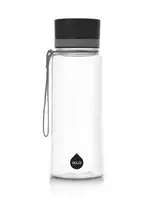 Equa Plain Black plastikinė gertuvė be BPA, 600 ml.