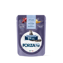 FORZA10 BotaniCAT Sterilizētiem Kaķiem 7+ Gadus Veciem, Ar Anšoviem, Mīksta Pasteļa, 80 g