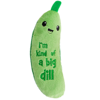 Zaļā Catstages Crunchy Pickle Kicker rotaļlieta - 1 gab.
