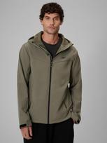 4F Softshell vėjui atspari striukė membrana 8000 vyrams - alyvuogių XL