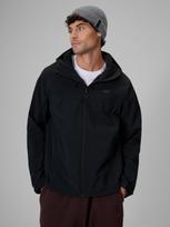 4F Softshell vėjui atspari striukė membrana 8000 vyrams - juoda XXL