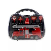 Žaislinis gaisrinės automobilis su KET ženklais – 22 cm
