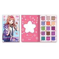 Rude Cosmetics Manga Collection Pressed Pigments & Shadows Palette - First Love Diary, 22g