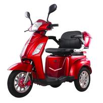 Elektrinis motoroleris MS03 R, 20000 mAh, 1 kW, raudona sp.