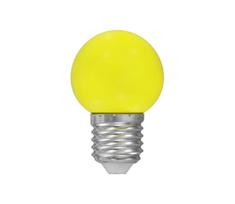 LED lemputė E27/1W/230V 5500-6500K geltona