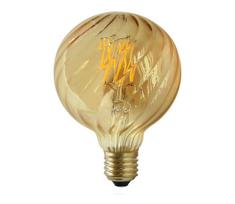 LED elektros lemputė VINTAGE AMBER G95 E27/4W/230V 2700K