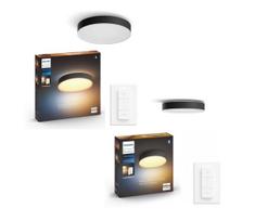Philips - RINKINYS 1x reguliuojamas LED šviestuvas Hue ENRAVE 33,5W/230V + 1x reguliuojama lemputė 9,6W + nuotolinis pultelis