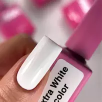 Extra White Color - Gelinis nagų lakas