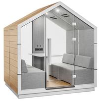 Akustinė kabina BEJOT TREEHOUSE TH4E WOOD, 4 personām, konfigūruojama