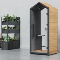 Akustinė kabina BEJOT TREEHOUSE WOOD ONE, konfigūruojama
