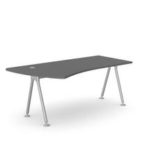 Biuro stalas K2 ELEGANCE ONE, 180 x 80 cm, konfigūruojamas