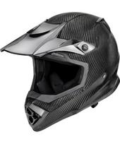 Motokroso šalmas W-TEC Crosscomp - Carbon blizgus