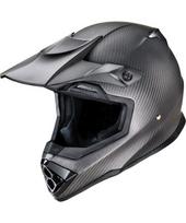 Motokroso šalmas W-TEC Crosscomp - Carbon matinis