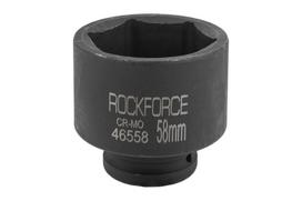Šešiakampis smūginis lizdas Rockforce RF-46558, 58 mm, 3/4"