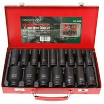 Smūginių galvučių komplektas Rockforce RF-4167-5MPB, 10 - 36 mm, 1/2"