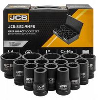 Smūginių galvučių komplektas JCB 8152-9MPB, 22 - 60 mm, 1"