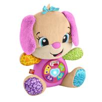 Fisher-Price Laugh  AND  Learn Puppy, soft, pink (JMM30)
