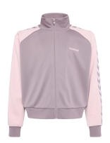 Hummel - Hmljr Reg Poly Tape Zip Jacket - Lengva striukė - Violetinė