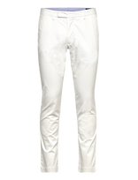 Polo Ralph Lauren - Greenwich Stretch Slim Fit Chino Pant - Laisvalaiko marškiniai - Balta