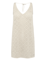 Rip Curl - Half Moon Bay Crochet Dress - Sportinė suknelė - Kreminė spalva