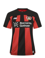 New Balance - Bayer 04 Leverkusen 26/27 Home Womens Short Sleeve Jersey - Sportiniai futbolo marškinėliai - Juoda