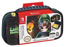 Apsauginis kelioninis dėklas Game Traveler Deluxe Travel Case Lite Luigi's Mansion 3, skirtas Nintendo Switch Lite