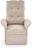 Atlošiamas krėslas Leisure Furniture Naxos, smėlio sp., 85 cm x 85 cm x 104 cm