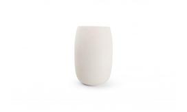 Vaza Bullet White, akmens masė, D 20 cm, H 30,5 cm, vnt
