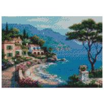 Deimantinės mozaikos rinkinys 30x40cm JŪROS ĮLANKA TITANUM